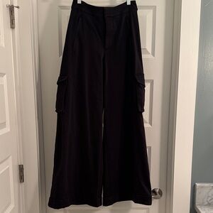 ALO Yoga Black Wide-Leg Women's Pants